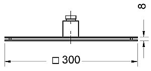 Верхний душ Migliore Kvant Black 30465 черный матовый купить в интернет-магазине сантехники Sanbest