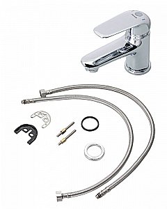 Смеситель для раковины Orange Iris M41-021cr хром купить в интернет-магазине сантехники Sanbest