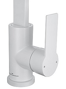 Смеситель для кухни WONZON & WOGHAND WW-AE4550-MW белый матовый купить в интернет-магазине сантехники Sanbest