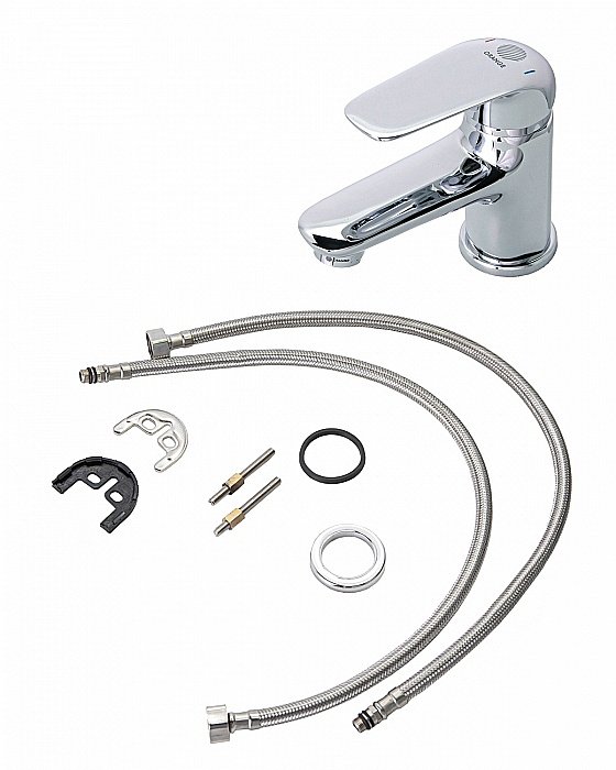 Смеситель для раковины Orange Iris M41-021cr хром купить в интернет-магазине сантехники Sanbest