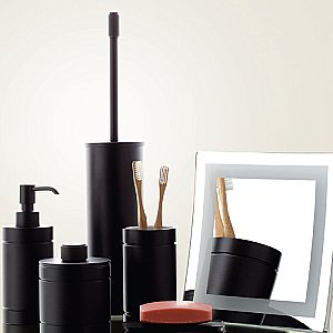 Ершик для туалета Bertocci Officina 01 127 7522 0800 черный матовый купить в интернет-магазине сантехники Sanbest