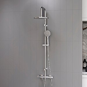 Душевая система Dorff Futura D0710500 хром купить в интернет-магазине сантехники Sanbest