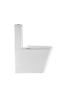 Унитаз-компакт WeltWasser WW GELBACH 011 ST GL-WT белый купить в интернет-магазине Sanbest