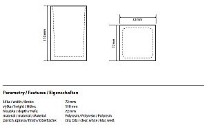 Стакан для зубных щеток Bemeta Vista 120111026-104 белый купить в интернет-магазине сантехники Sanbest