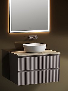 Тумба с раковиной Sancos SNOB T 80 со столешницей, Doha Soft для ванной в интернет-магазине Sanbest