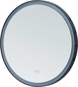 Зеркало Aquanet Тренд 60 черный в ванную от интернет-магазине сантехники Sanbest