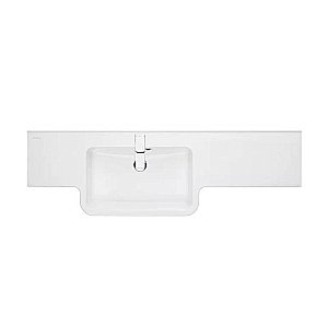 Раковина Акватон Отель 129 1A709831PI01L белая купить в интернет-магазине Sanbest