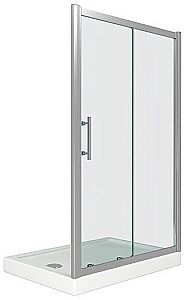 Душевая дверь Good Door PANDORA WTA140 стекло прозрачное/профиль хром купить в интернет-магазине Sanbest