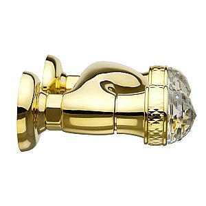 Смеситель для душа Migliore Axo Crystal ML.AXO-646F.DO золото/swarovski купить в интернет-магазине сантехники Sanbest