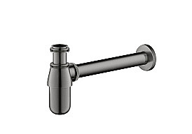 Сифон для раковины Aquatek AQ6014BGM оружейная сталь купить в интернет-магазине сантехники Sanbest