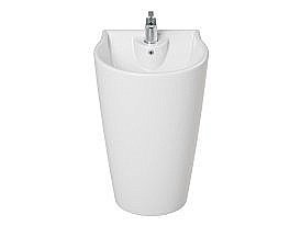 Раковина напольная Laguraty 2020B белая купить в интернет-магазине Sanbest