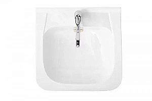 Раковинa на стиральную машину Кувшинка Люкс-Лайт 54 белая купить в интернет-магазине Sanbest
