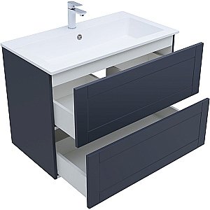 Тумба с раковиной Aquanet Терра 90 313246 маренго для ванной в интернет-магазине Sanbest