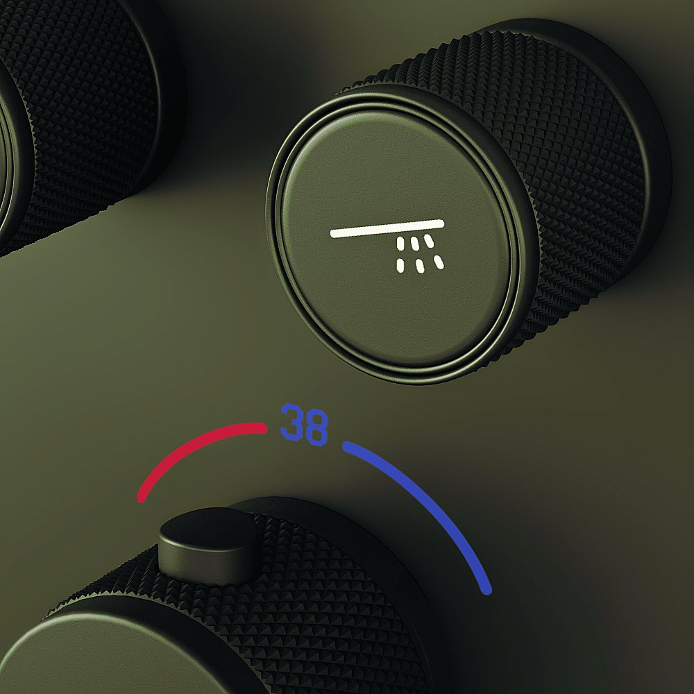 Душевая система Sancos Space SC3006MB черная матовая купить в интернет-магазине сантехники Sanbest