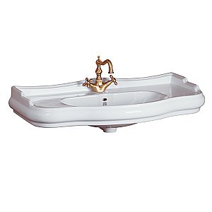 Тумба с раковиной Migliore Bella 100 Bianco Mat Patinato для ванной в интернет-магазине Sanbest