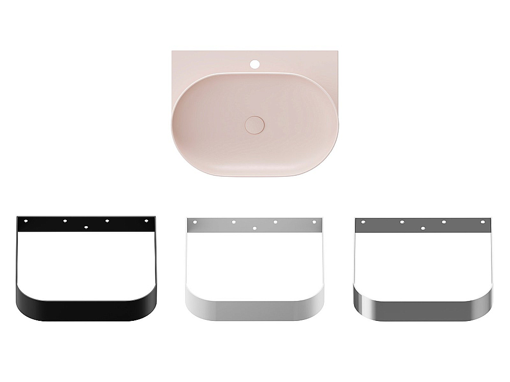 Раковина Ravak Yard 600 XJX0G260000 розовый купить в интернет-магазине Sanbest