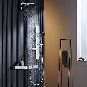 Душевая система Black&White Gravity GH9025NC хром глянцевый купить в интернет-магазине сантехники Sanbest