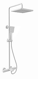 Душевая система Kaiser Cube 01382-4 белая матовая купить в интернет-магазине сантехники Sanbest