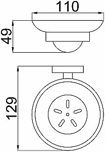 Мыльница Allen Brau Priority 6.31005-00 хром купить в интернет-магазине сантехники Sanbest