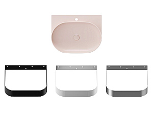 Раковина Ravak Yard 600 XJX0G260000 розовый купить в интернет-магазине Sanbest