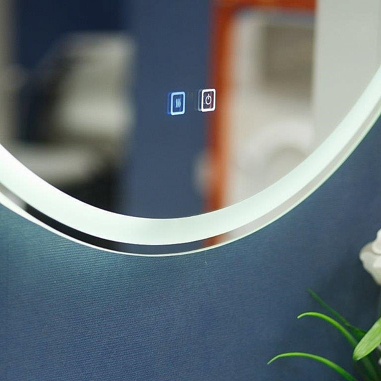 Зеркало BelBagno SPC-RNG-700-LED-TCH-SND 70 в ванную от интернет-магазине сантехники Sanbest