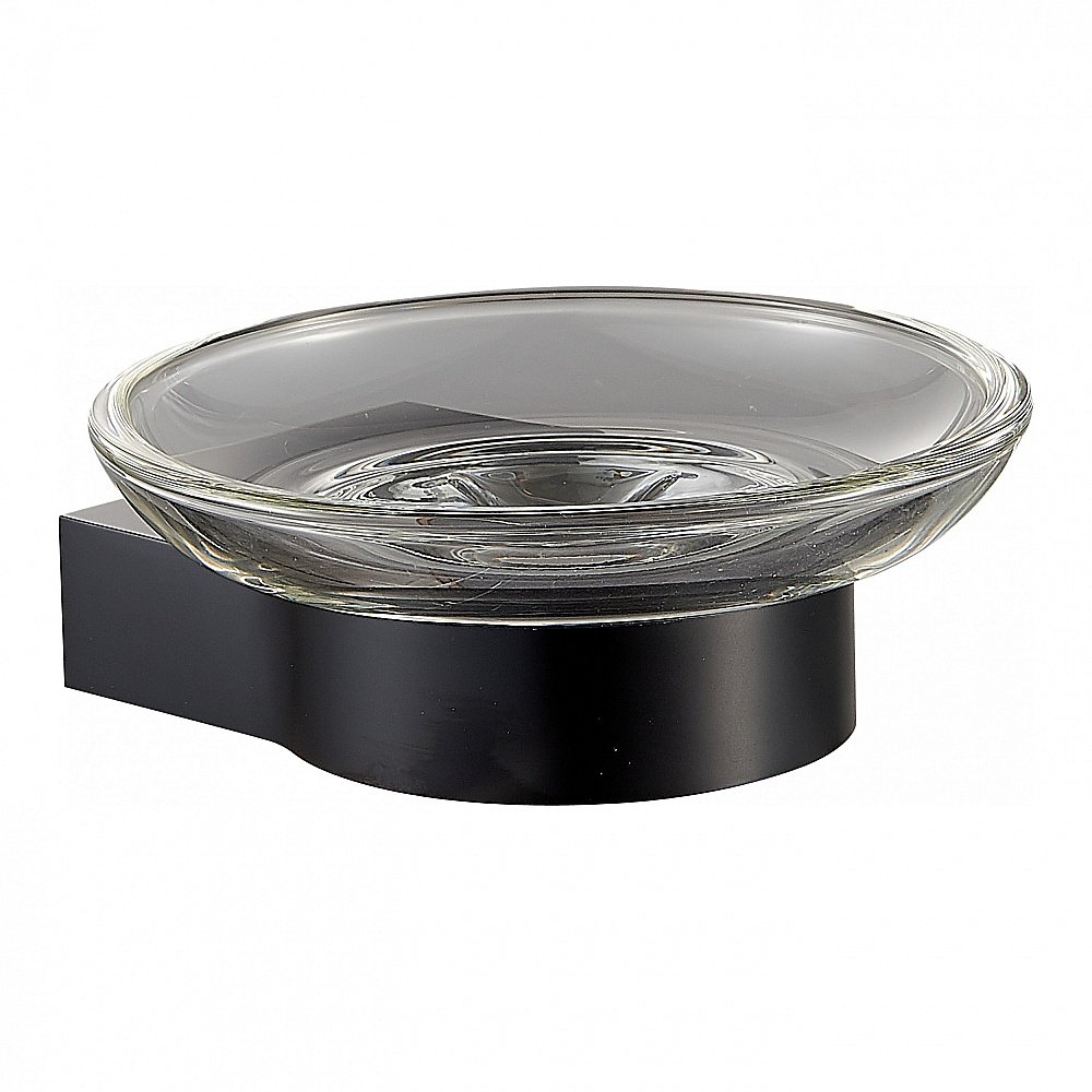 Мыльница с держателем WONZON & WOGHAND CARBON, Черный (WW-7722) купить в интернет-магазине сантехники Sanbest