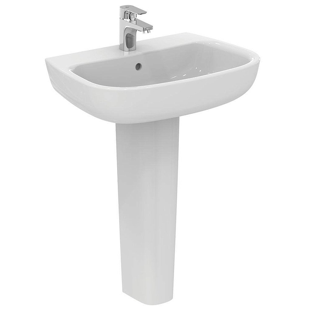 Раковина на пьедестале Ideal Standard Esedra 65 T279701 белая купить в интернет-магазине Sanbest