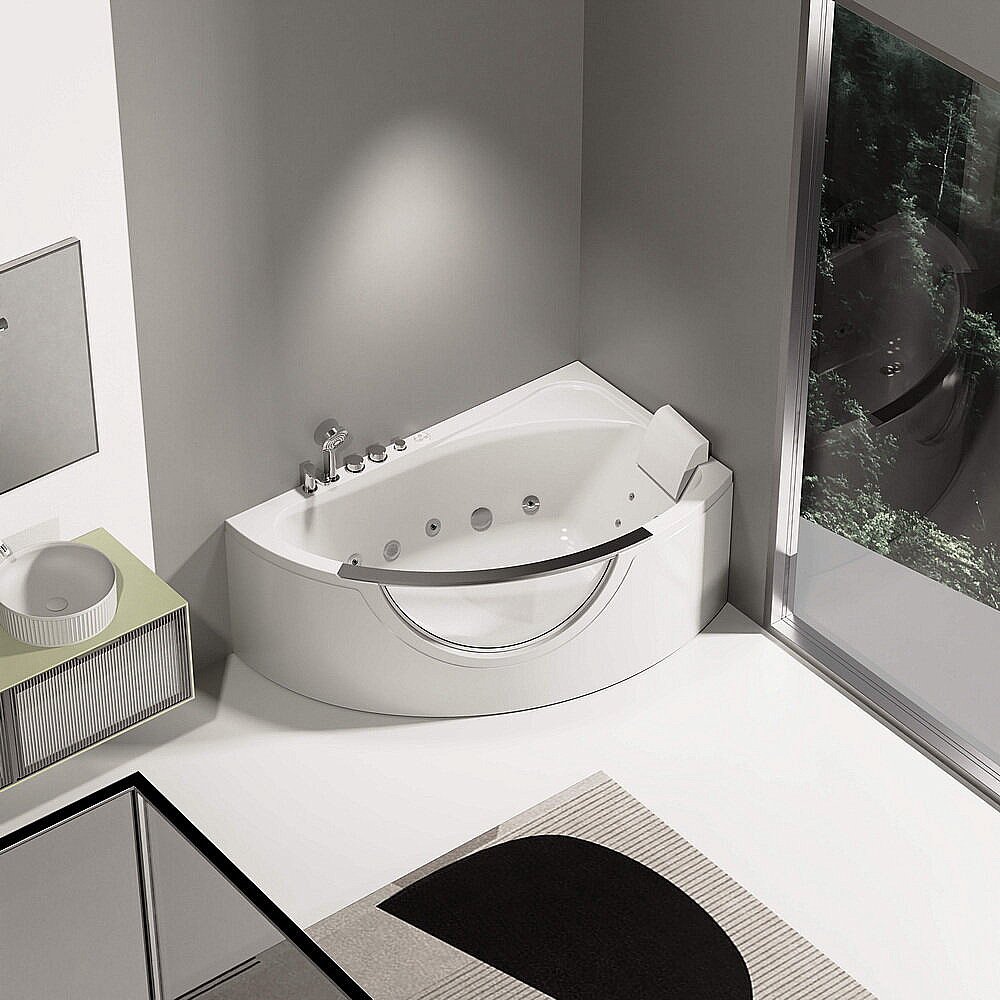 Ванна акриловая Orans BT 62110 160x100 белая купить в интернет-магазине Sanbest