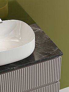 Тумба с раковиной Sancos SNOB T 80 со столешницей, Doha Soft для ванной в интернет-магазине Sanbest