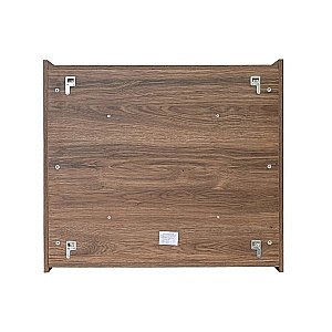 Зеркальный шкаф Comforty Соло 00-00010980 90 дуб тёмно-коричневый купить в интернет-магазине сантехники Sanbest