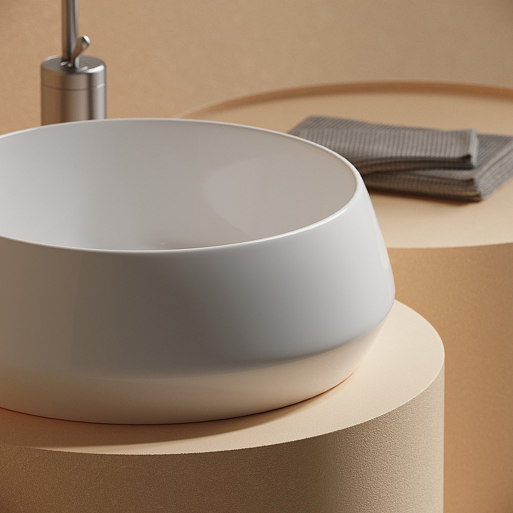 Раковина Ceramica Nova Maya CN12004 белая купить в интернет-магазине Sanbest