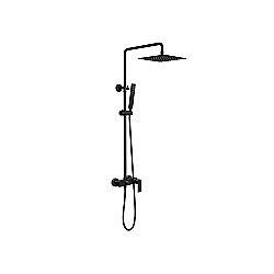 Душевая система Aquatek ЛИРА AQ2465MB черная матовая купить в интернет-магазине сантехники Sanbest