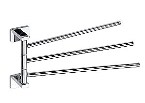Полотенцедержатель тройной поворотный Bemeta Niki 153104112 купить в интернет-магазине сантехники Sanbest