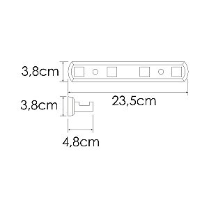 Крючок WasserKRAFT Rhin K-8774 никель купить в интернет-магазине сантехники Sanbest