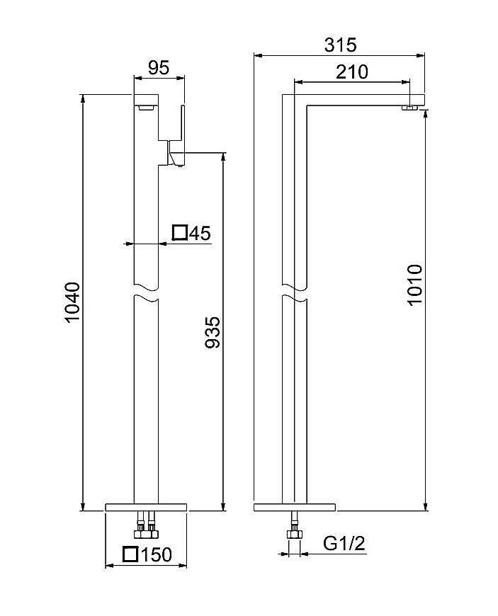 Смеситель для раковины Webert PEGASO PE832101740 белый матовый купить в интернет-магазине сантехники Sanbest