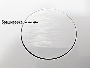 Кнопка для инсталляции Esbano SLIM-37GW купить в интернет-магазине сантехники Sanbest