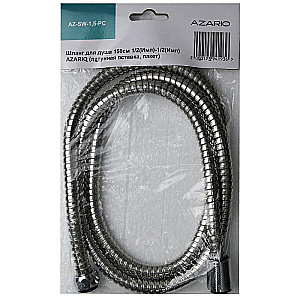Душевой шланг Azario 150 AZ-SW-1,5-PC хром купить в интернет-магазине сантехники Sanbest