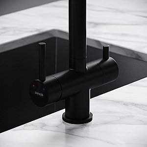 Смеситель для кухни Sancos Spin SC4015MB черный матовый купить в интернет-магазине сантехники Sanbest