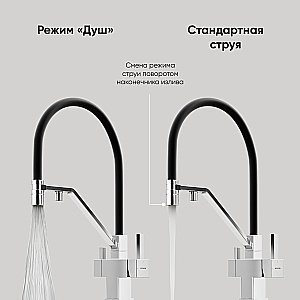 Смеситель для кухни Sancos Loro SC4007CH хром купить в интернет-магазине сантехники Sanbest