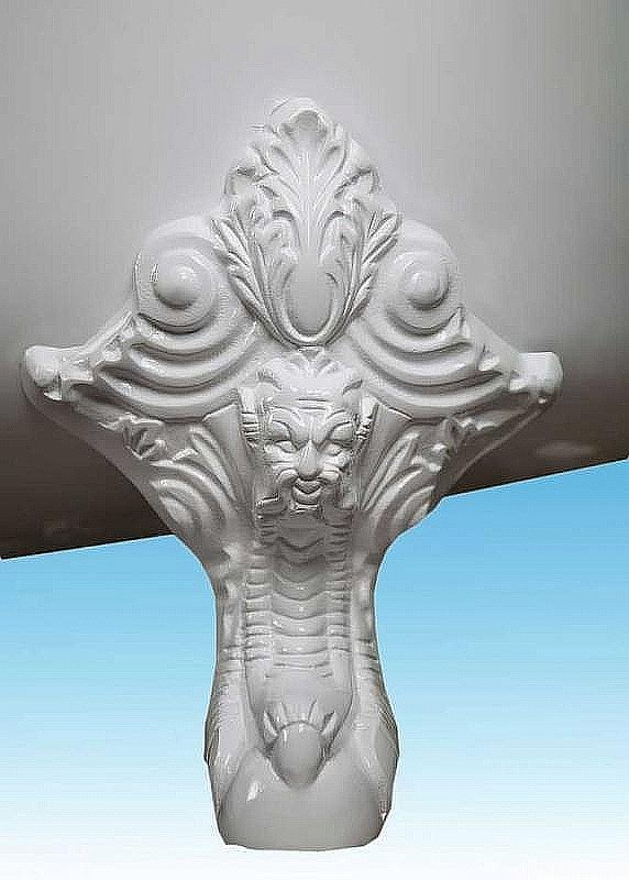 Ванна чугунная Elegansa Nadia 180х80 Н0000366B белая/ножки белые купить в интернет-магазине Sanbest