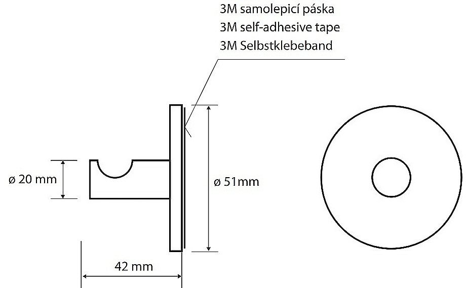 Крючок Bemeta OMEGA 104206262 хром купить в интернет-магазине сантехники Sanbest