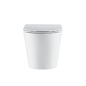 Унитаз Vincea Piatti VT1-11T безободковый, смыв торнадо, с крышкой микролифт, белый купить в интернет-магазине Sanbest