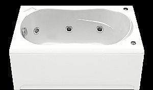 Ванна с гидромассажем BAS Кэмерон 120x70 купить в интернет-магазине Sanbest