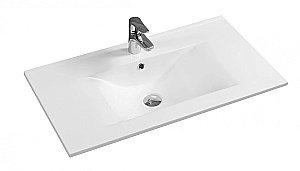 Раковина Gid Integrado 76 NYJ807-75 71115 белая купить в интернет-магазине Sanbest