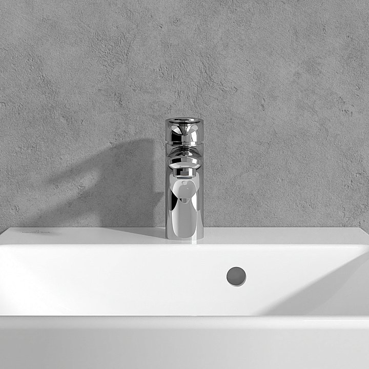Смеситель для раковины Villeroy&Boch O.novo Start TVW10510111061 хром купить в интернет-магазине сантехники Sanbest