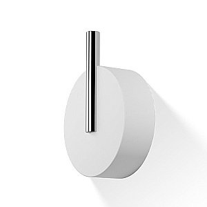 Крючок Decor Walther Stone WHG белый, хром купить в интернет-магазине сантехники Sanbest