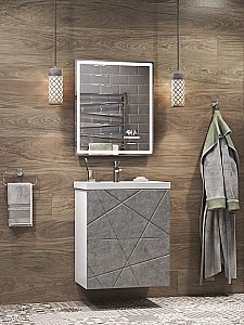 Зеркало VIGO Geometry Media z.GEO.60 в ванную от интернет-магазине сантехники Sanbest