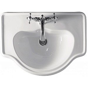Раковина Kerasan Retro 62 103001*1 белая купить в интернет-магазине Sanbest
