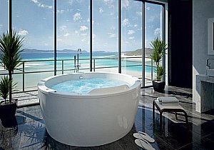 Ванна Aquatek Аура 180х180 AUR180-0000033 белая купить в интернет-магазине Sanbest