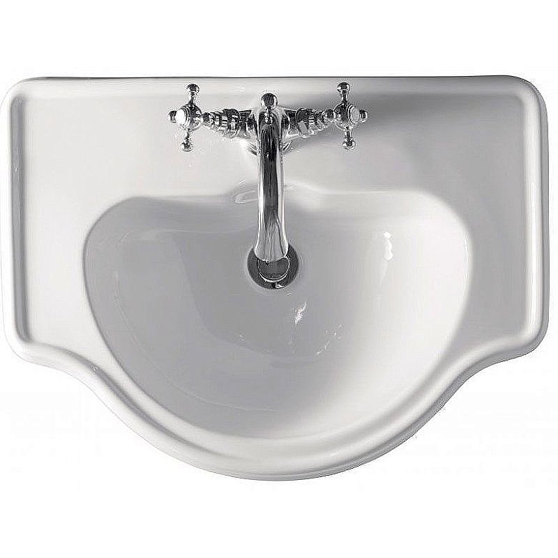 Раковина Kerasan Retro 62 103001*1 белая купить в интернет-магазине Sanbest